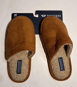 Dockers Youth Brown Slippers Size M(Youth 13-1)/ New